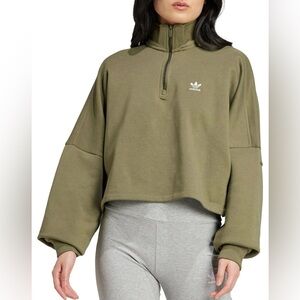 Adidas Women's Half Zip Sweatshirt